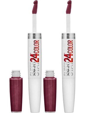 Long Lasting Liquid Lipstick Duo - Highly Pigmented Color & Moisturizing Balm